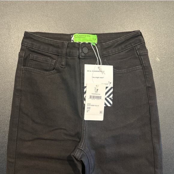 NWT SR vs. Sandrine Rose Skinny Jeans – Black, Women’s Size 26 - Picture 4 of 8